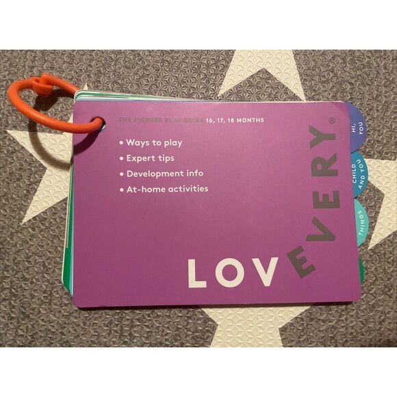 LOVEVERY The Pioneer Play Guide - 16, 17, 18 Months Ship With Sleeves - Picture 1 of 3